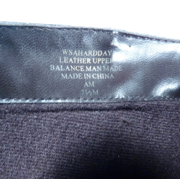 7.5 Dark Chocolate Leather High Heel Boots. - Picture 7 of 7